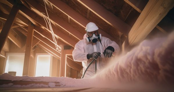 Top attic insulation installation service company in North Miami Beach FL - View of a climate controlled North Miami Beach air environment after the job is done.