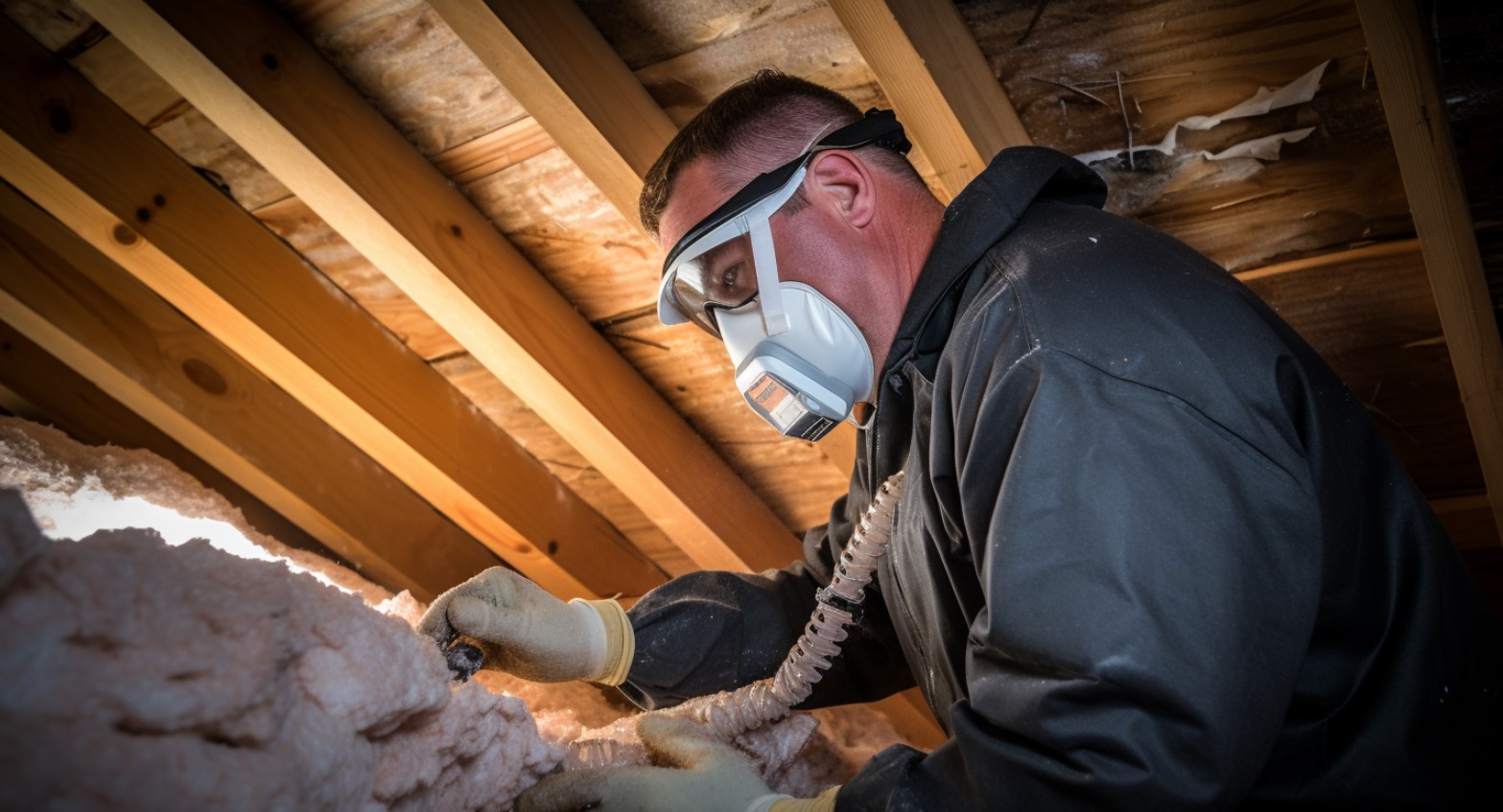 Top attic insulation installation service company in Palmetto Bay FL - View of a climate controlled Palmetto Bay air environment after the job is done.