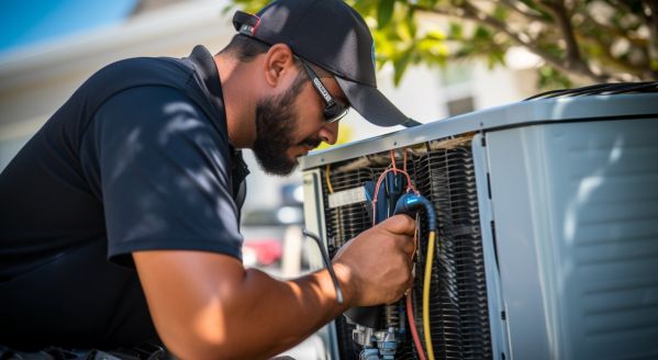 Top HVAC air purifier ionizer installation service company in Pompano Beach FL - View of a climate controlled Pompano Beach air environment after the job is done.