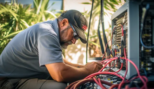 Top HVAC system replacement service company in Edgewater FL - View of a climate controlled Edgewater air environment after the job is done.